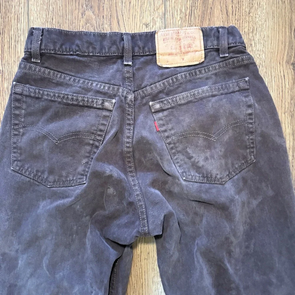 VTG 1993 Levis 511 Brown Jeans Mens 31x32 USA Made 90s Straight Leg Denim rugged